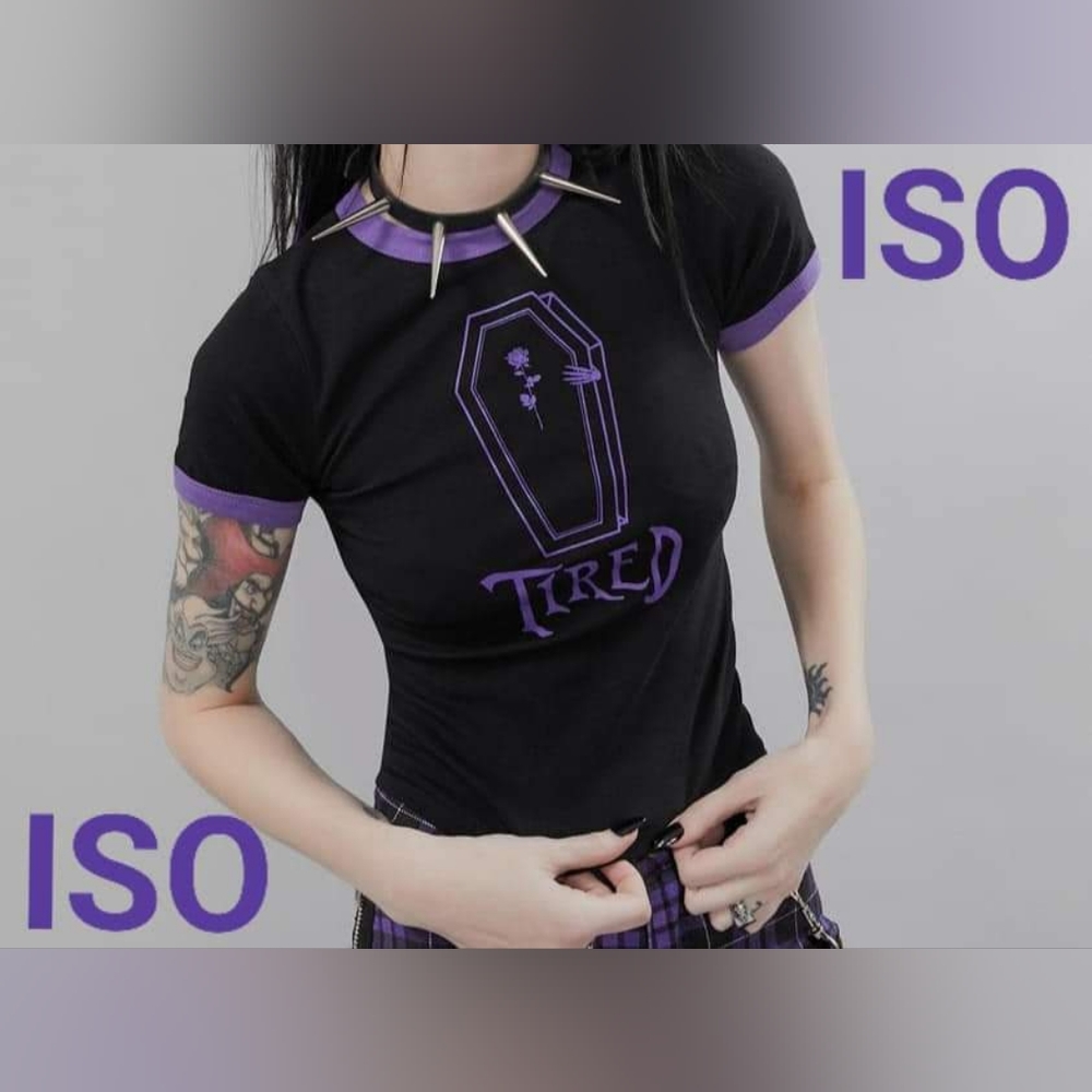 🚫 DO NOT BUY 🚫 In Search of Widow Still So Young Coffin Ringer Tee